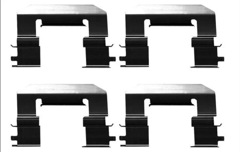 Brake pad fitting kit TEXTAR 82542500