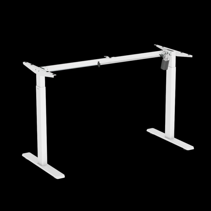 LogiLink Sit-stand desk frame. single motor. easy-use controller. whit