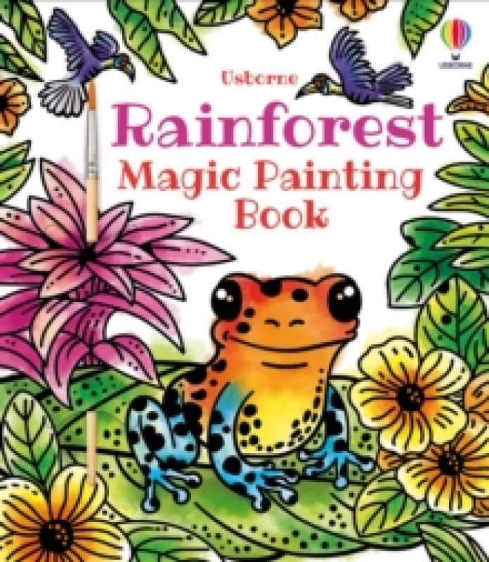 Rainforest Magic Painting Book Paperback / softback
