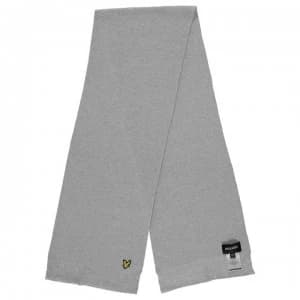 Lyle and Scott Basic Scarf - Grey Marl D24