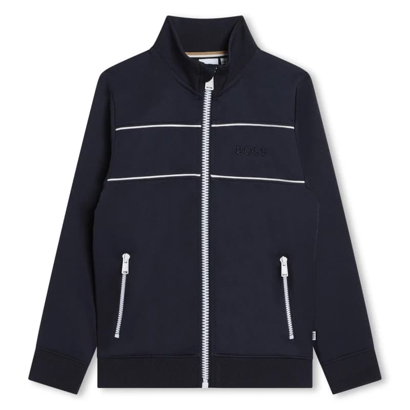 Boss Track Jacket Juniors - Blue Blue 3 - 4 Years