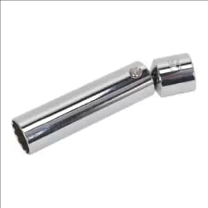 Sealey Spark Plug Socket with Universal Joint 14mm 3/8"Sq Drive 12-Point