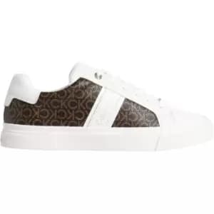 Calvin Klein Low Profile Lace Up - Mono - White