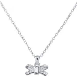 Ted Baker Sabena Crystal Sparkle Bow Tiny Pendant