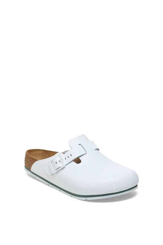 Birkenstock Boston Pro Mule White