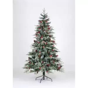 Snowtime 150cm Ontario Spruce PE Flocked Tree