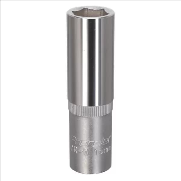 Genuine SEALEY S1215D WallDrive® Socket 15mm Deep 1/2Sq Drive