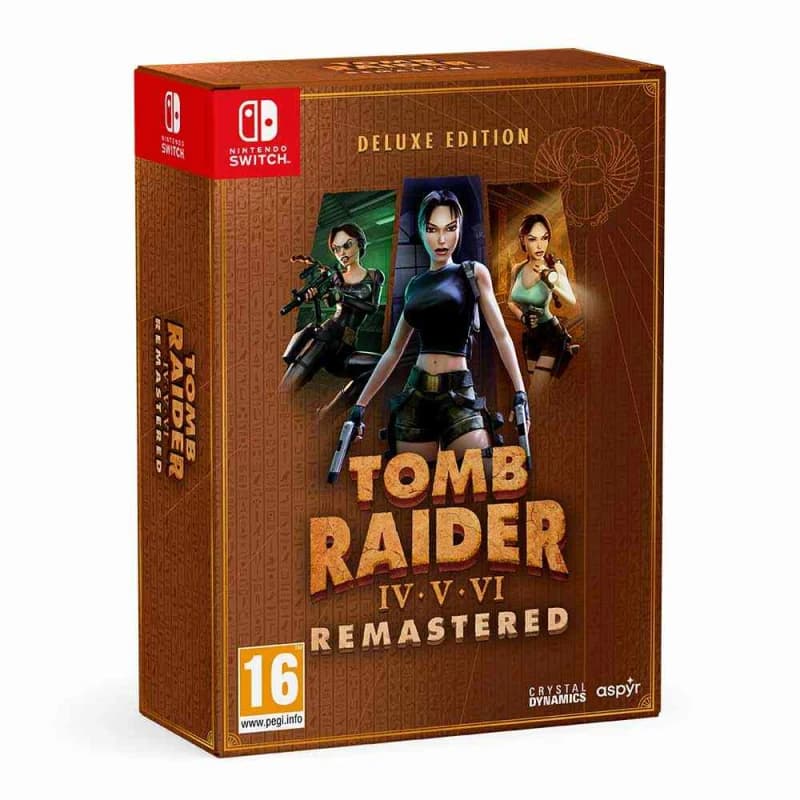 Tomb Raider IV-VI Remastered Deluxe Edition - Switch Switch