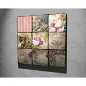 KC323 Multicolor Decorative Canvas Painting