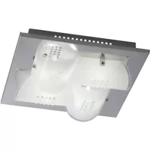 Netlighting Daze Modern 4 Light Semi Flush Ceiling Light, G9
