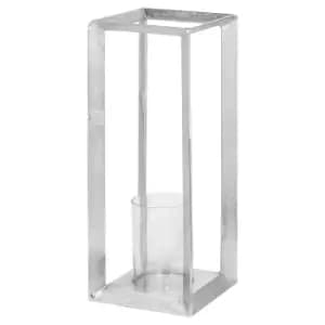 Farrah Collection Large Silver Candle Stand
