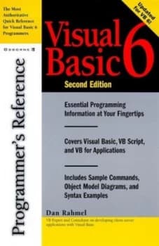 Visual Basic 6 by Dan Rahmel Book