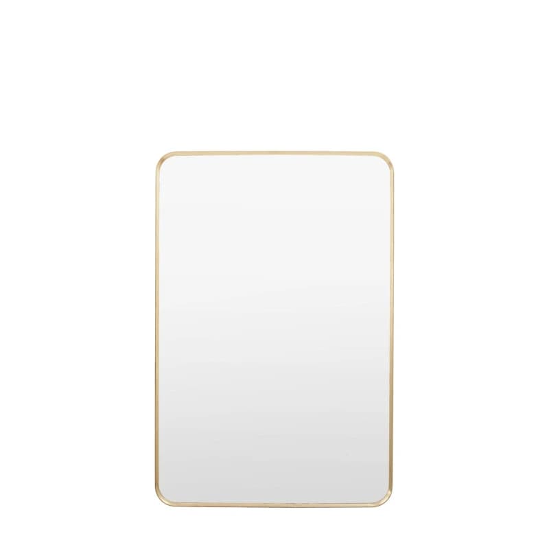 Gallery Holworth Rectangular Mirror, 60x90cm, Gold