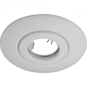 KnightsBridge Recessed Downlight Hole Converter Kit - White