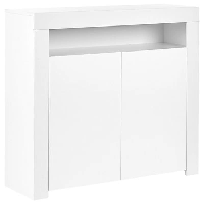 Beliani Modern Cabinet Covina White