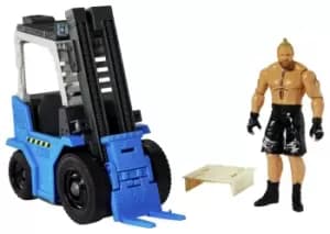 WWE Wrekkin Slam 'N Stack Forklift with Brock Lesnar Figure