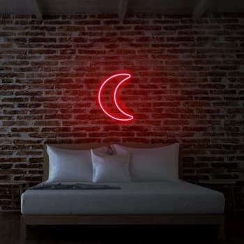 Crescent - Red Red Wall Lamp