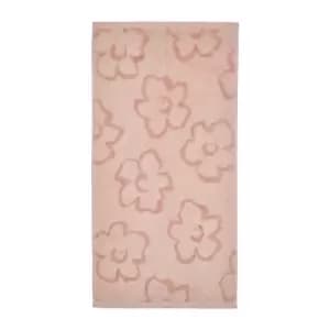 Ted Baker Magnolia Bath Sheet, Soft Pink