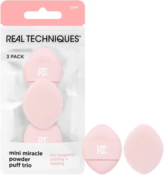 Real Techniques Mini Miracle Powder Puff Trio