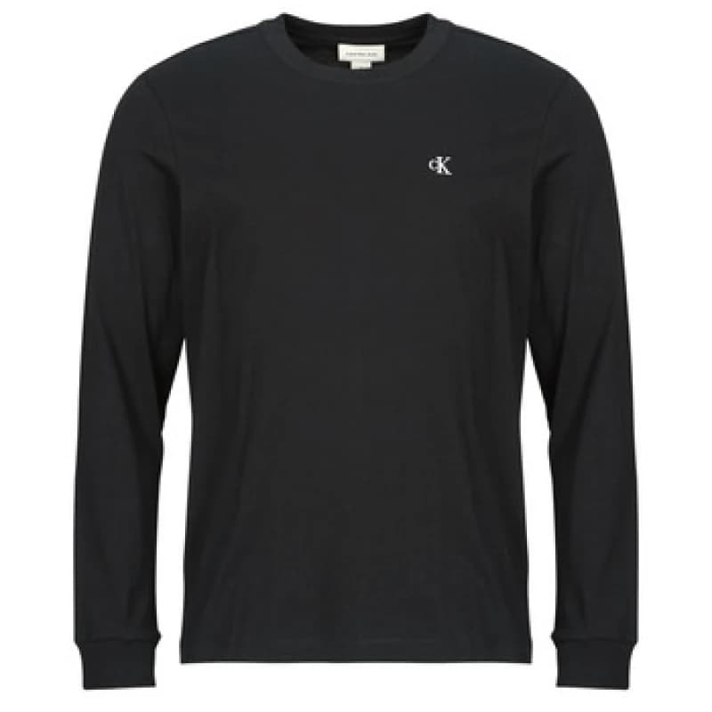 Calvin Klein Jeans LS EASY MONOGRAM TEE mens in Black