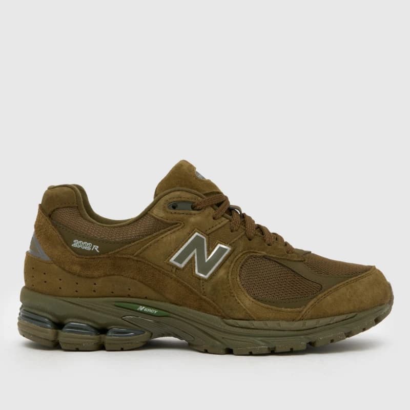New Balance 2002 Trainers Army Green, 8