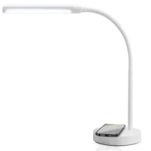 LED Desk Light White incl. Charging Function
