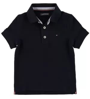 Tommy Hilfiger Boys' Short Sleeve Polo Shirt - Sky Captain - 8 Years