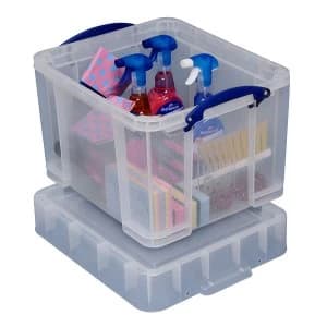 Really Useful 35L XL Storage Box - Clear
