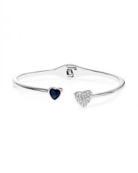 Jon Richard Blue Heart Bangle