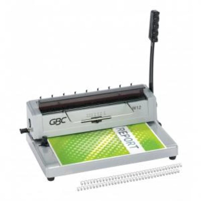 GBC W12 Manual Punch and Wire Binding Machine