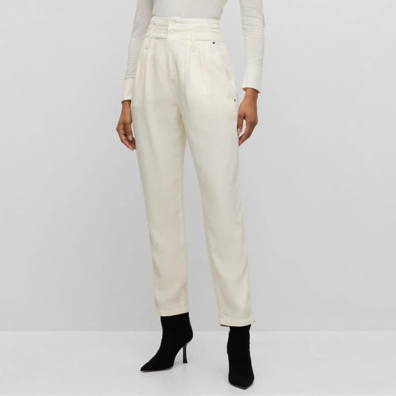 Boss C_Tecla1-D Trousers White female 10