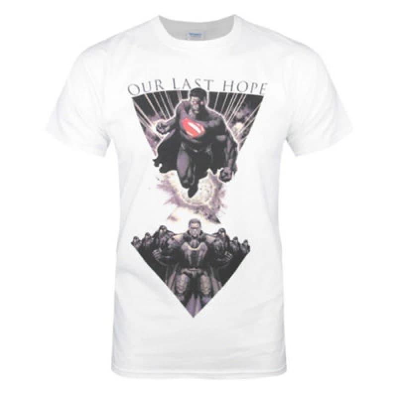 DC Comics Short Sleeved T-Shirt White