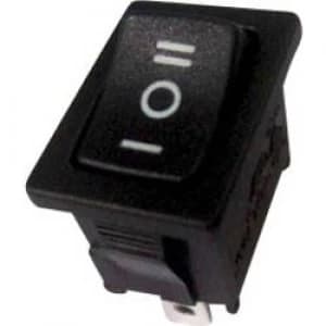Toggle switch 250 V AC 6 A 1 x OnOffOn SCI R13 6