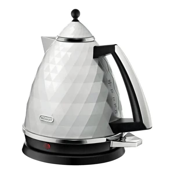 Image of DeLonghi KBJ3001.W Brillante Cordless 1.7L Kettle - White KBJ3001.W