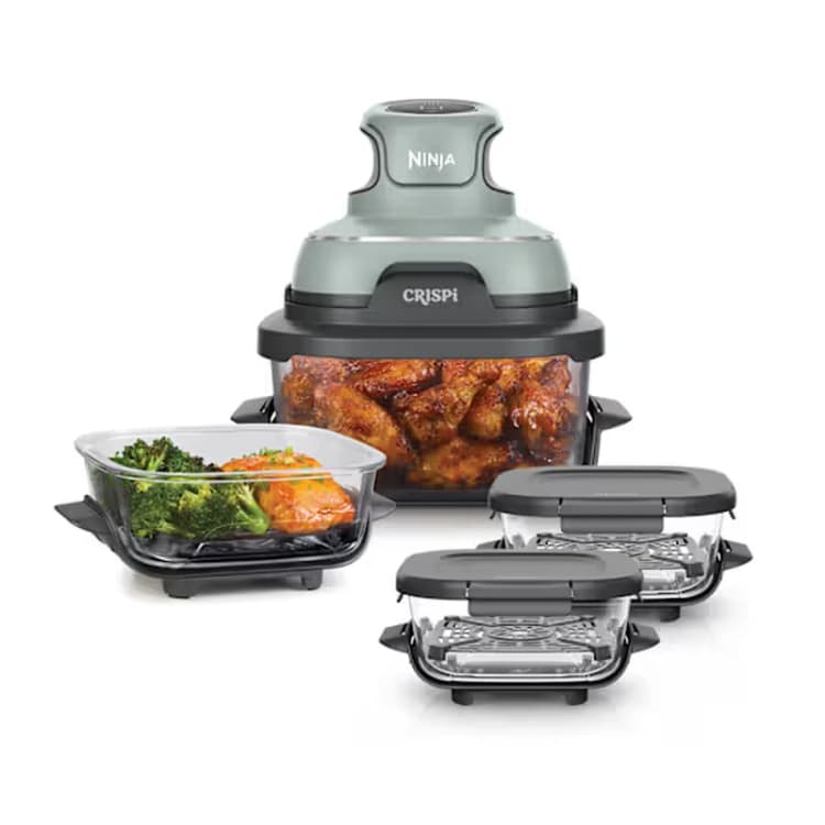 Image of Ninja UK Ninja CRISPi 4-in-1 Portable Glass Air Fryer - Pink FN101UKPK FN101UKPK