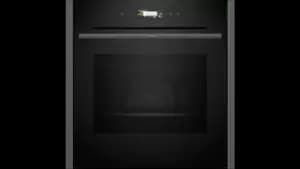 Image of Neff B24CR71G0B N70 Built-in Electric Single Oven Graphite Grey