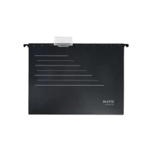 Image of Alpha Recycle Card Suspension File V-Base, A4, Black