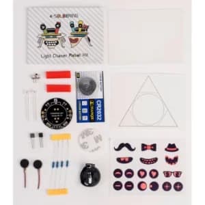 Image of DFRobot TOY0060 4-Soldering Light Chaser Beam Robot Kit