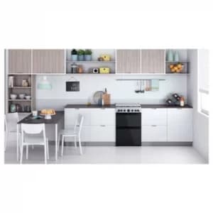 Image of Indesit ID67G0MCX Double Oven Gas Cooker