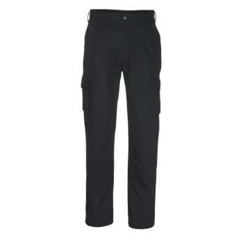Image of 07479-330 Originals Trousers with Kneepad Pockets - Black - L35W40.5