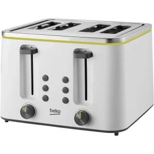 Image of Beko TAM4341 4 Slice Toaster