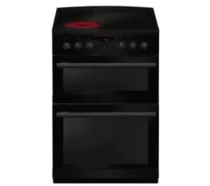 Image of AMICA AFC6550BL 60cm Electric Ceramic Cooker - Black