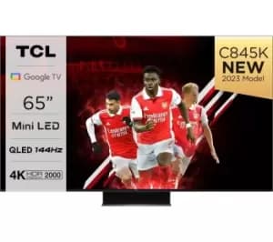 Image of TCL 65" 65C845K Smart 4K Ultra HD QLED TV