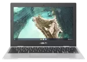 Image of ASUS CX1 11.6" Celeron 4GB 64GB Chromebook - Silver