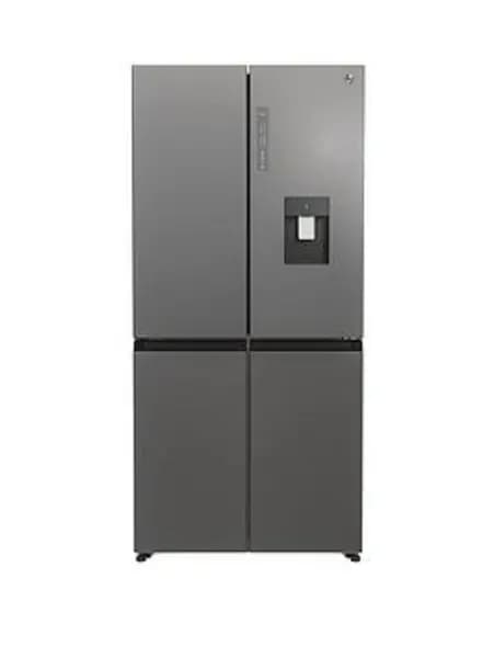 Image of Hoover HHCR3818EWPL 463L Frost Free American Style Fridge Freezer