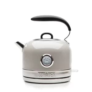 Image of Haden Jersey Fast Boil 1.5L Cordless Retro Dome Kettle 188830 in Putty