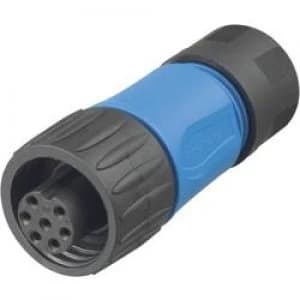 Image of Amphenol C016 10D006 010 10 Cable Socket Straight C16 1 Nominal current details 10 A Number of pins 6PE