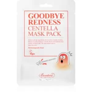 Image of Benton Goodbye Redness Centella Calming Face Sheet Mask for Problematic Skin, Acne 10 pc
