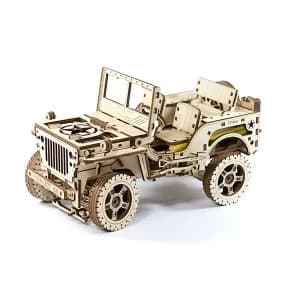 Image of 4x4 Wooden City 3D Wooden Model Kit