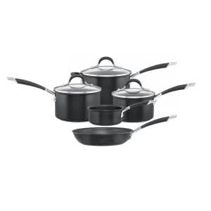 Image of Circulon Momentum 5 Piece Pan Set - Anodised Aluminium